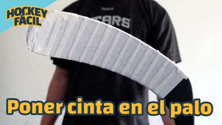 Descubre el nombre del palo de hockey sobre hielo en español: ¡Imprescindible para los aficionados!