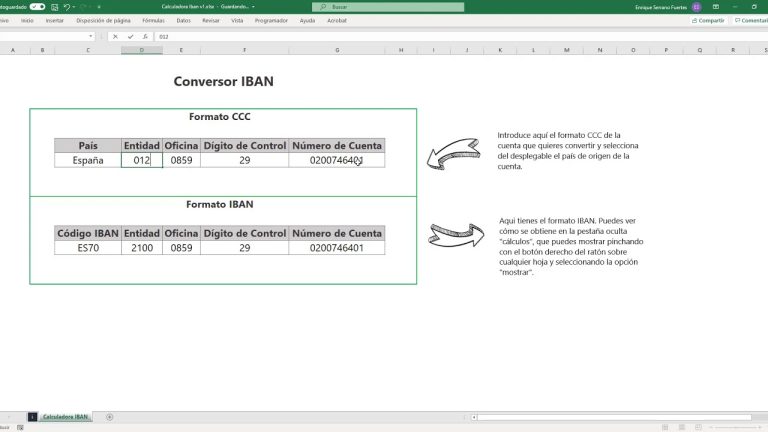 ¡Descubre la sorprendente conversión de IBAN a CCC que revolucionará tus transacciones!
